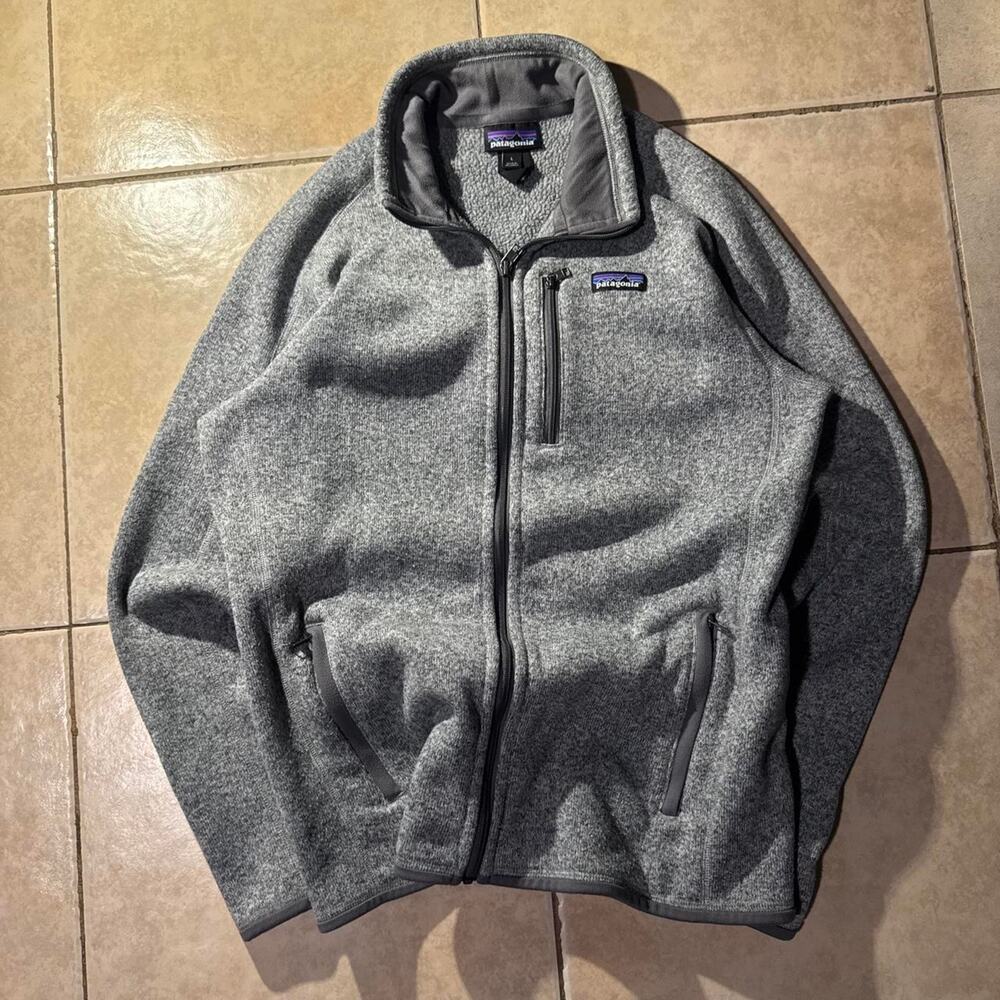 Vintage gray patagonia fleece jacket Size L in Mens